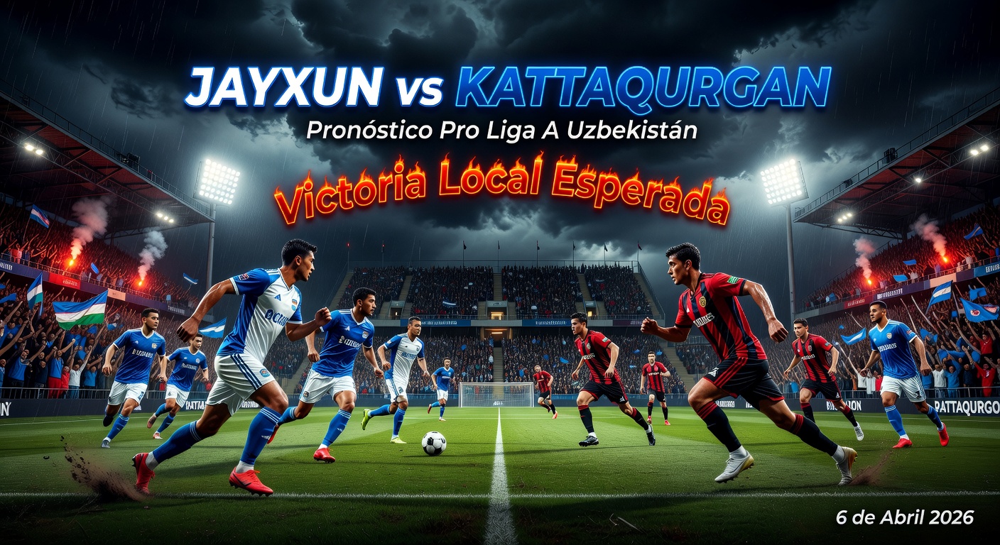 Jayxun vs Kattaqurgon Pronóstico / Prediction