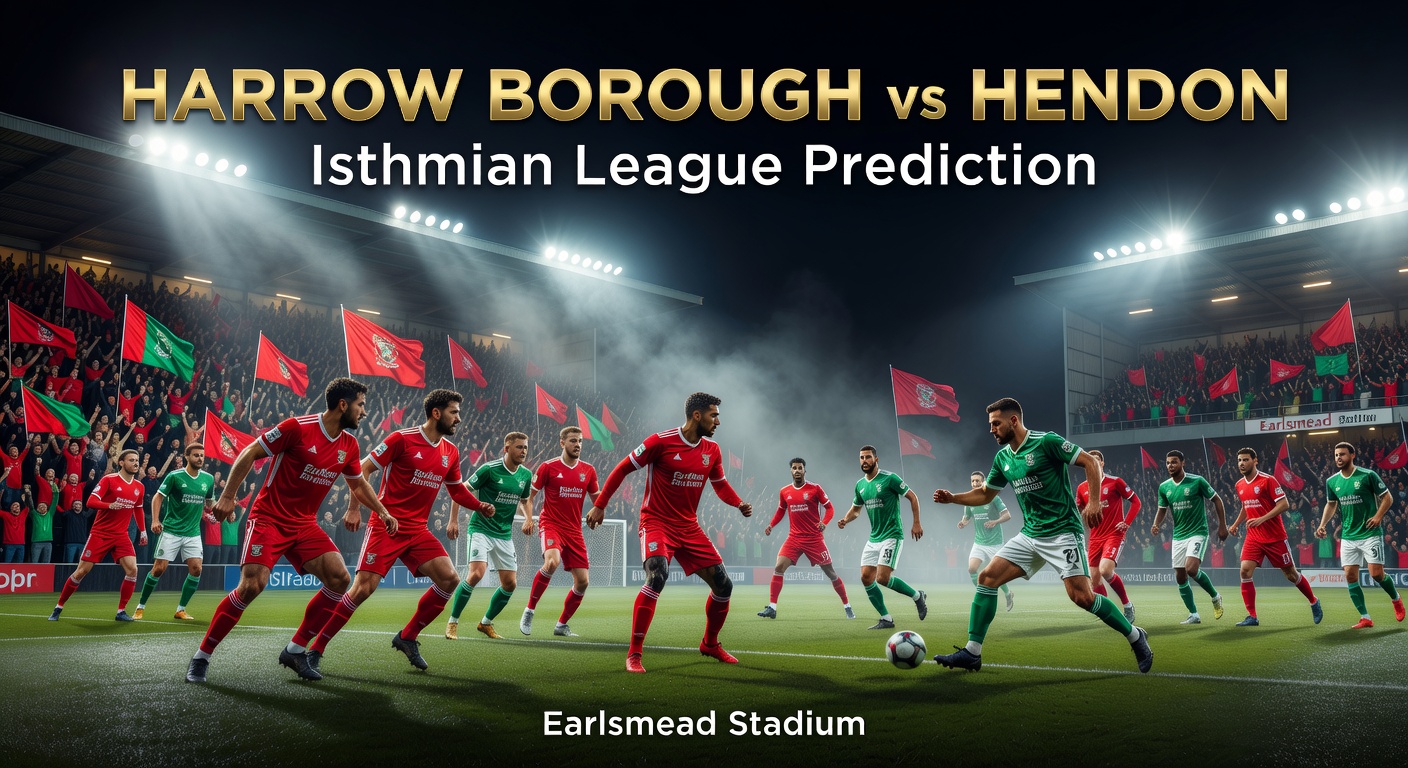 Harrow Borough vs Hendon Pronóstico / Prediction