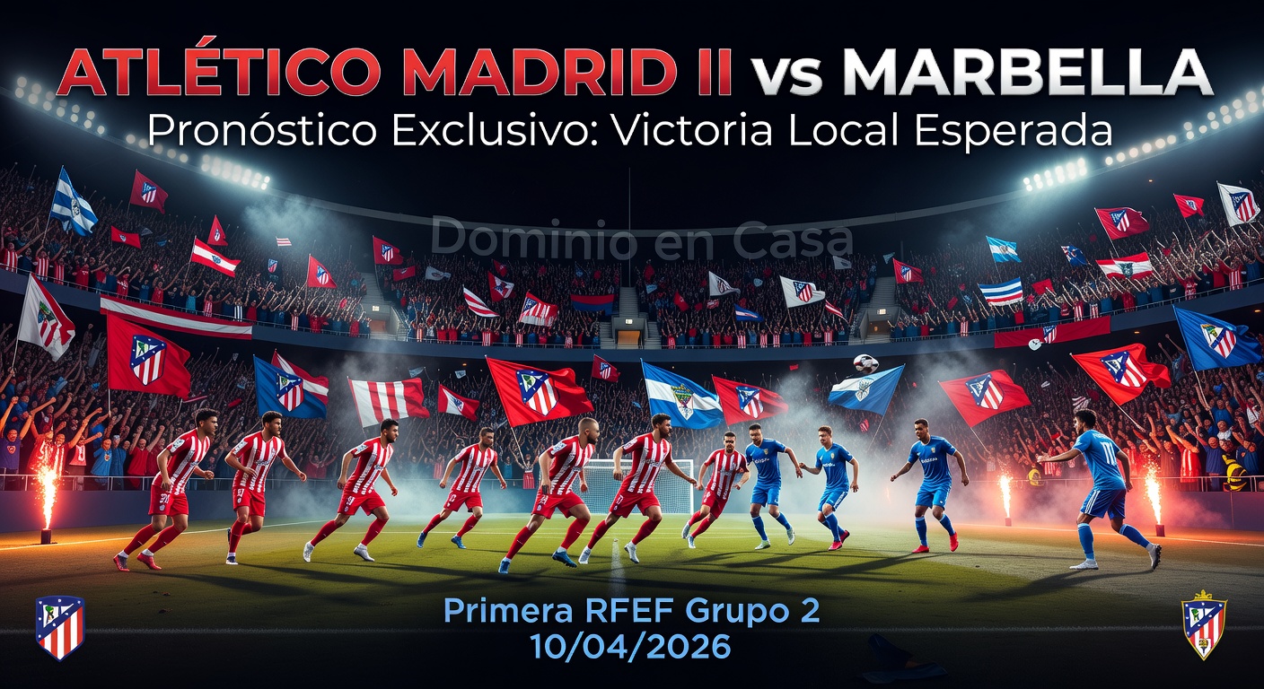 Atlético Madrid II vs Marbella Pronóstico / Prediction