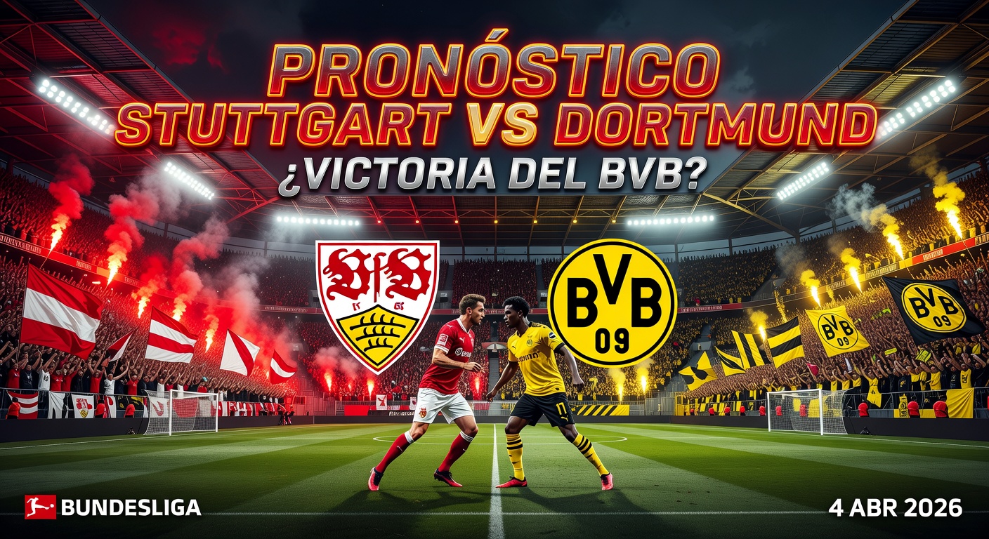 VfB Stuttgart vs Borussia Dortmund Pronóstico / Prediction