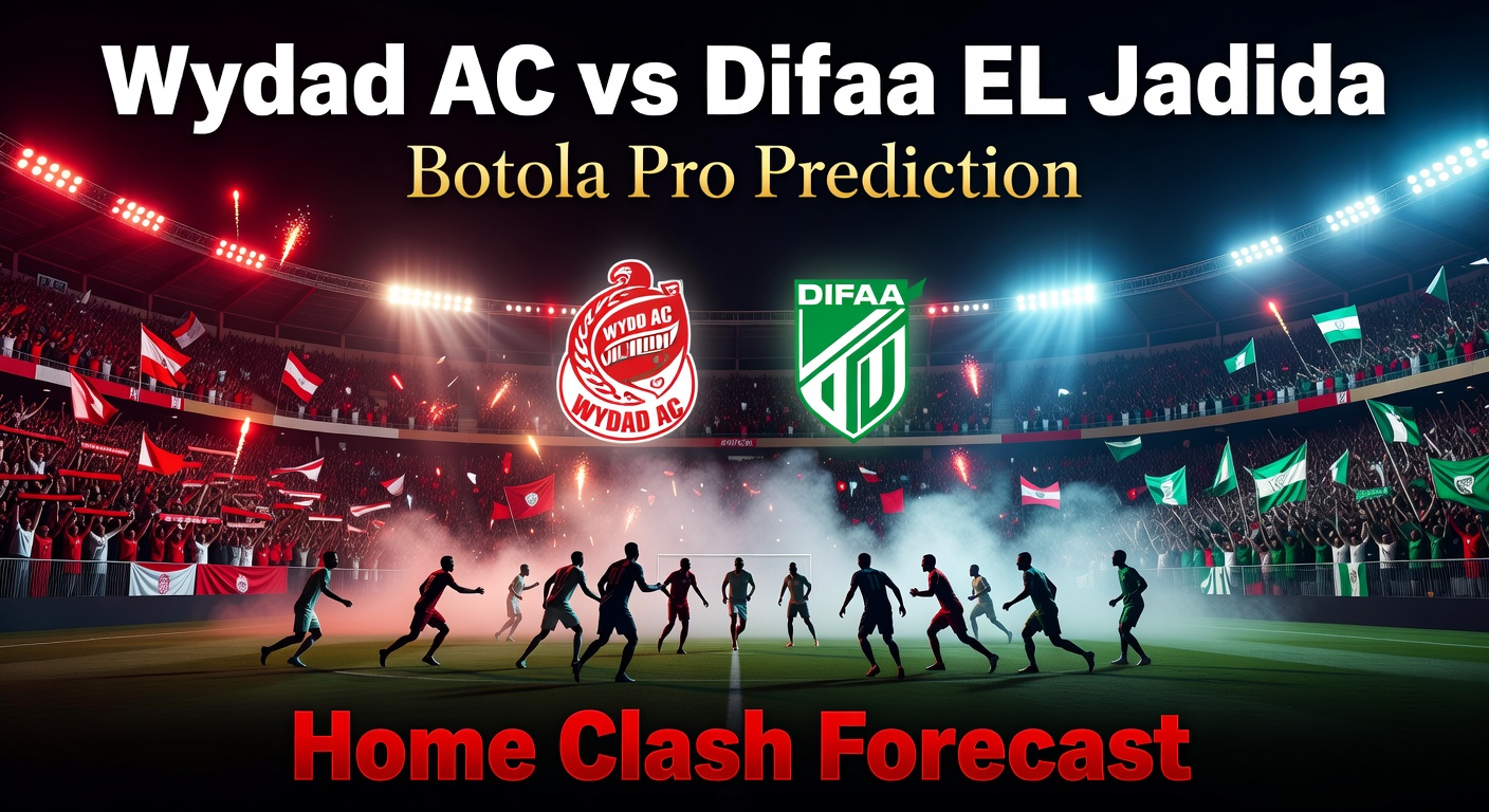 Wydad AC vs Difaa EL Jadida Pronóstico / Prediction