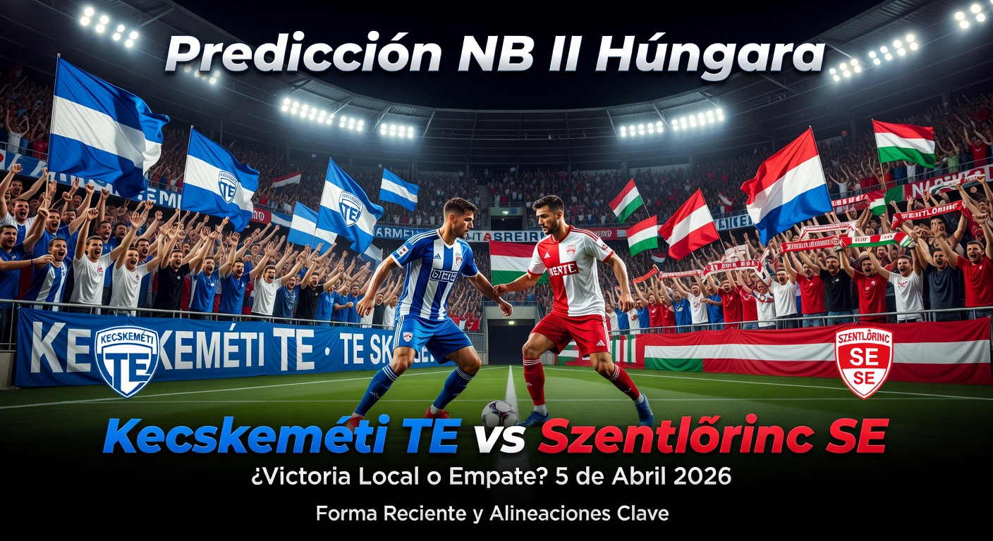 Kecskeméti TE vs Szentlőrinc SE Pronóstico / Prediction