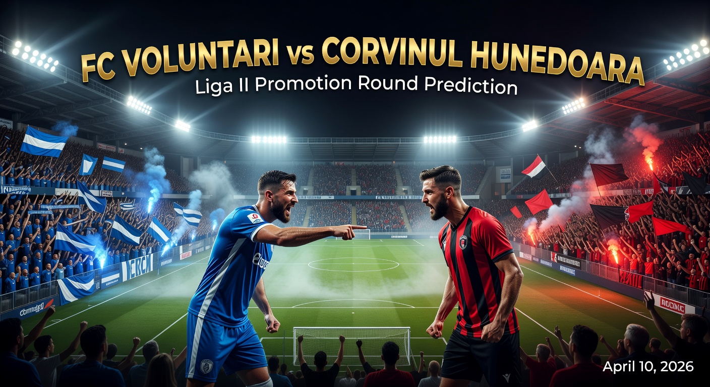 FC Voluntari vs Corvinul Hunedoara Pronóstico / Prediction