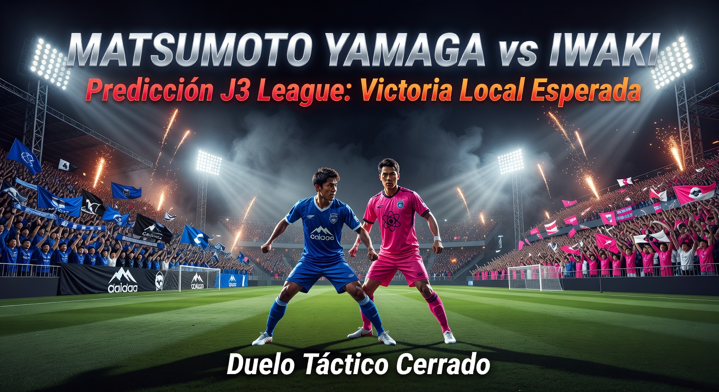 Matsumoto Yamaga vs Iwaki Pronóstico / Prediction