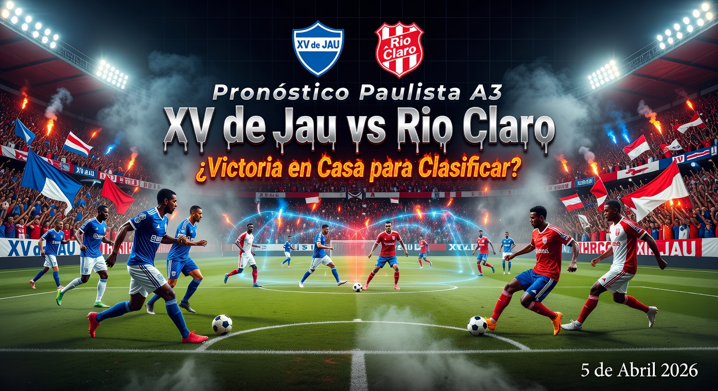 XV de Jau vs Rio Claro Pronóstico / Prediction