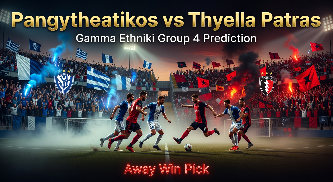 Pangytheatikos vs Thyella Patras Pronóstico / Prediction