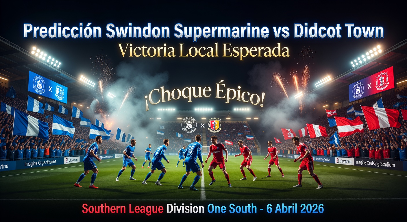 Swindon Supermarine vs Didcot Town Pronóstico / Prediction