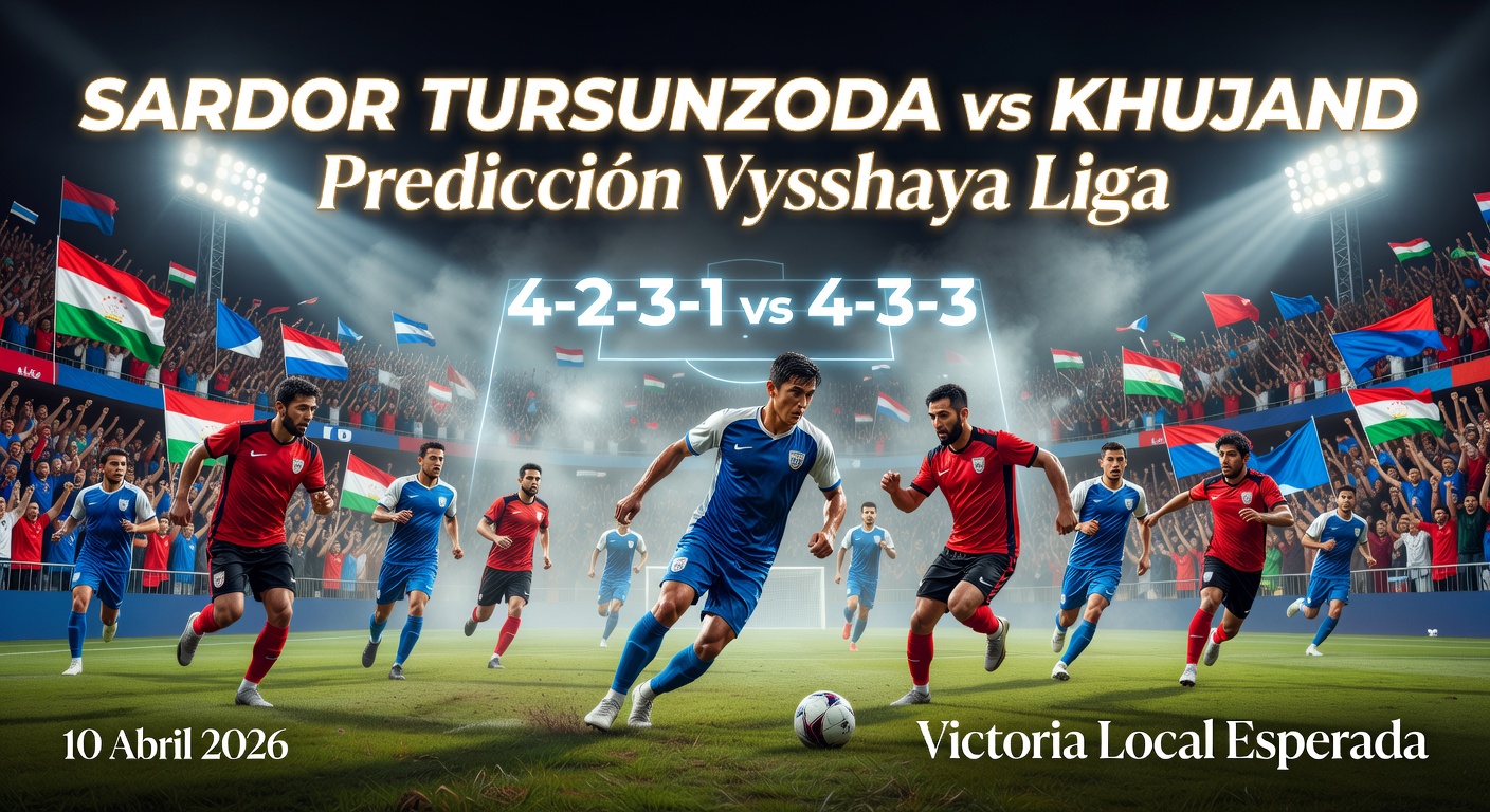 Sardor Tursunzoda vs Khujand Pronóstico / Prediction