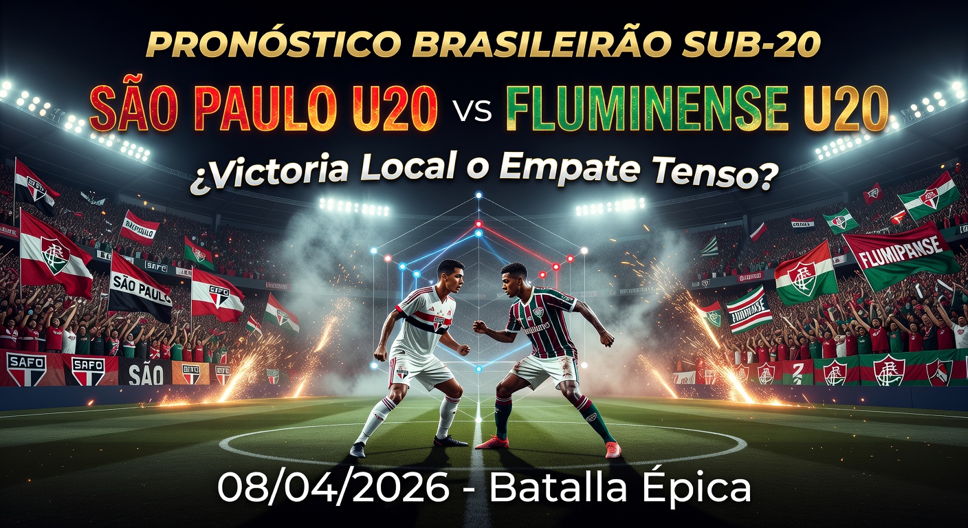 São Paulo U20 vs Fluminense U20 Pronóstico / Prediction