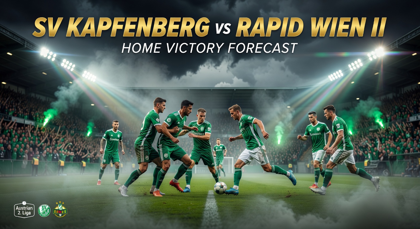 SV Kapfenberg vs Rapid Wien II Pronóstico / Prediction