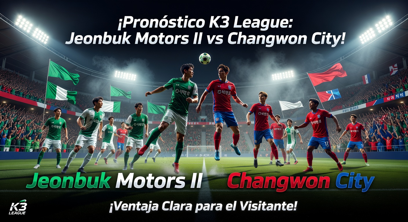 Jeonbuk Motors II vs Changwon City Pronóstico / Prediction