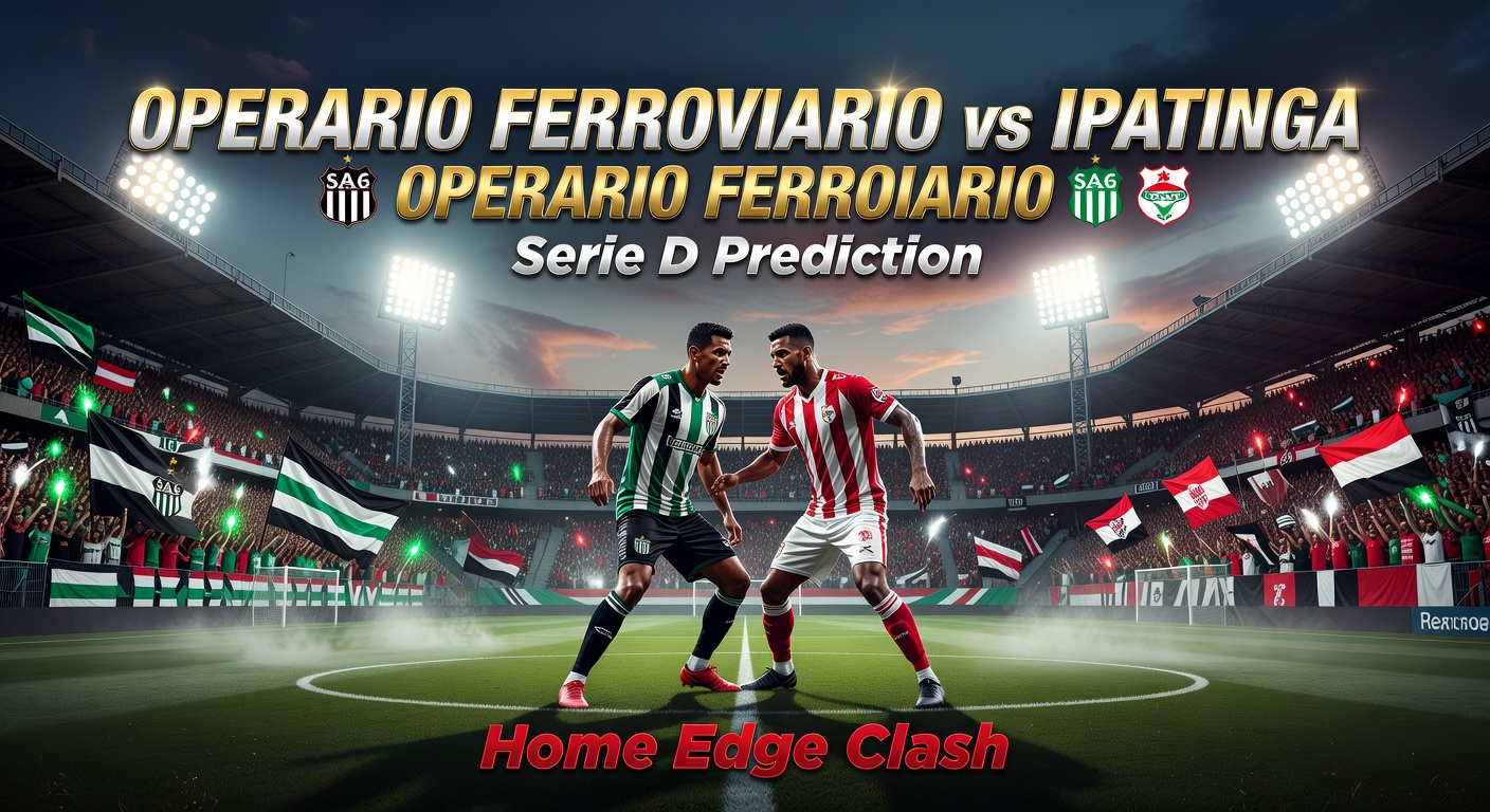 Operario Ferroviario vs Ipatinga Pronóstico / Prediction