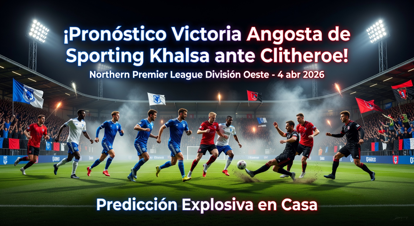 Sporting Khalsa vs Clitheroe Pronóstico / Prediction