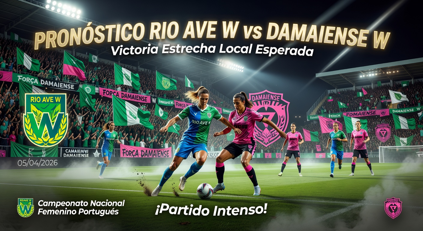 Rio Ave W vs Damaiense W Pronóstico / Prediction