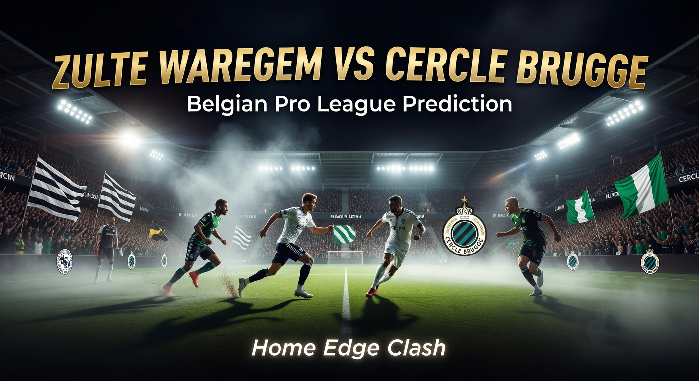 Zulte Waregem vs Cercle Brugge Pronóstico / Prediction