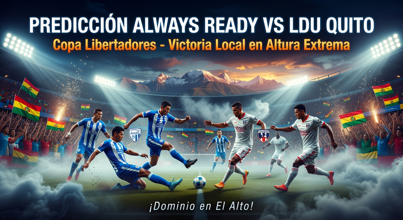 Always Ready vs LDU de Quito Pronóstico / Prediction