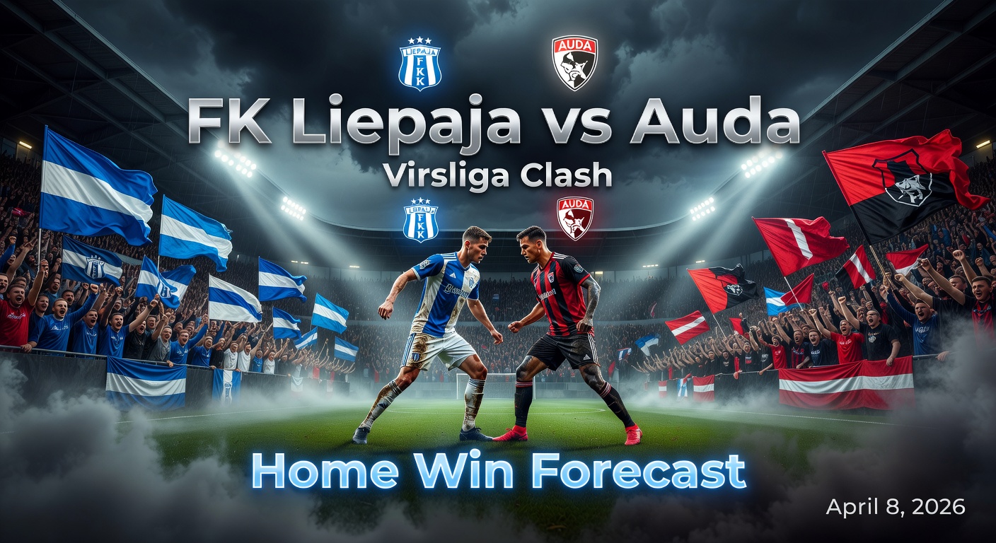 FK Liepaja vs Auda Pronóstico / Prediction