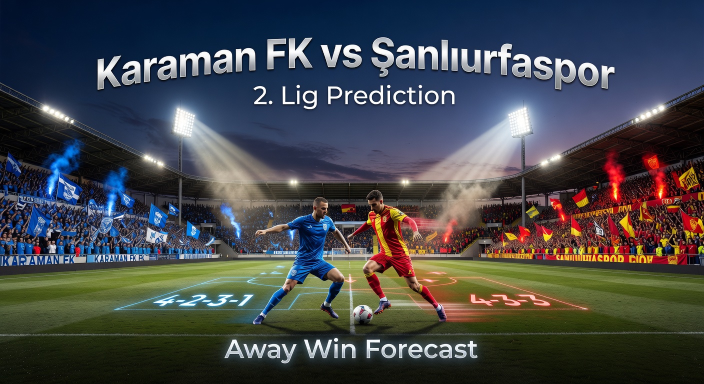 Karaman FK vs Şanlıurfaspor Pronóstico / Prediction