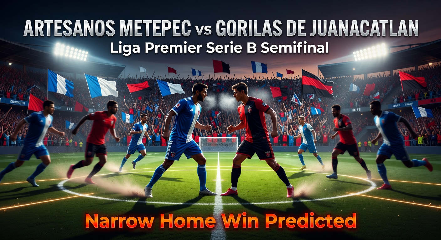 Artesanos Metepec vs Gorilas de Juanacatlan Pronóstico / Prediction