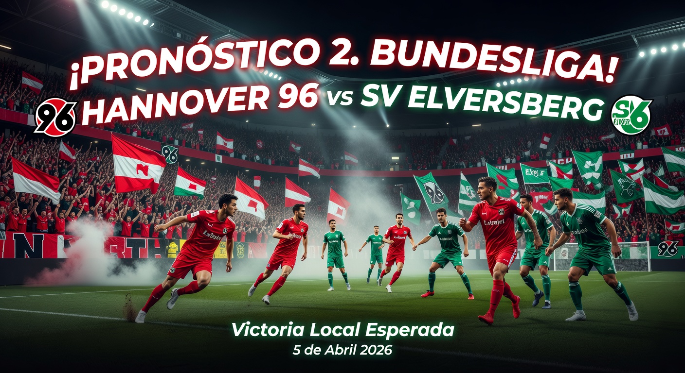 Hannover 96 vs SV Elversberg Pronóstico / Prediction