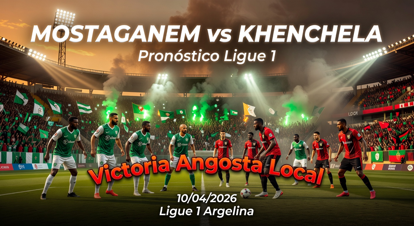 Mostaganem vs Khenchela Pronóstico / Prediction
