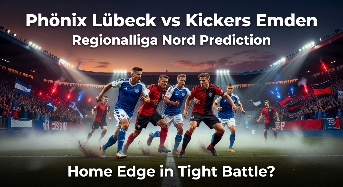 Phönix Lübeck vs Kickers Emden Pronóstico / Prediction