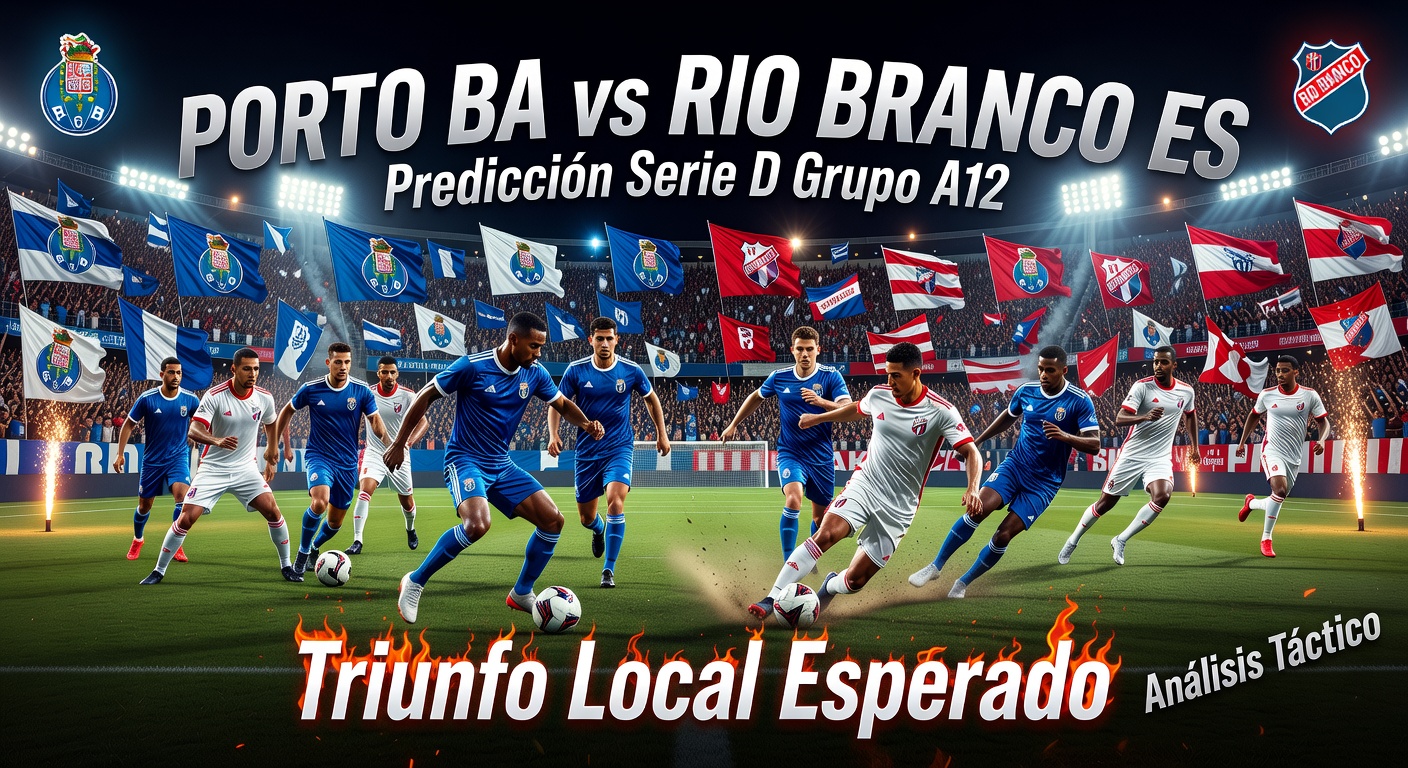 Porto BA vs Rio Branco ES Pronóstico / Prediction