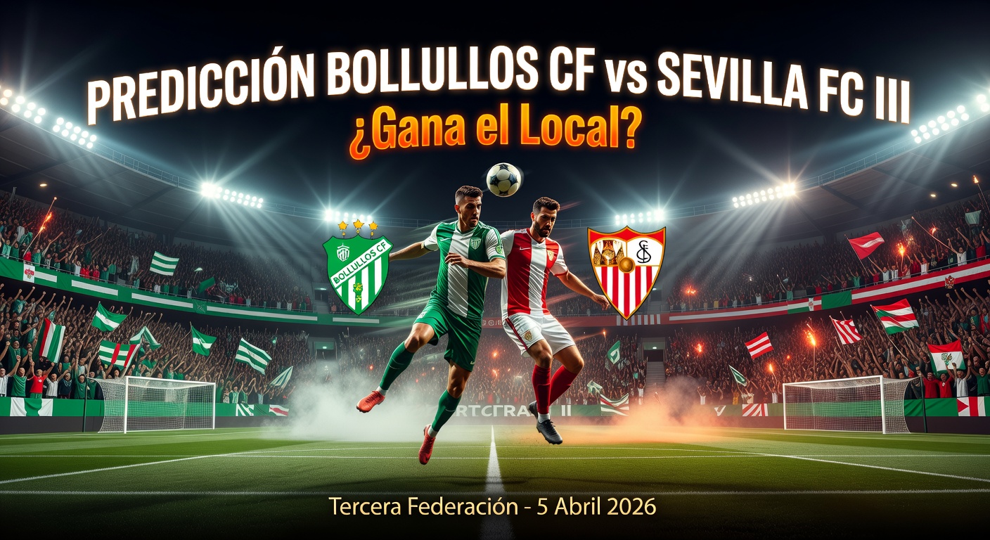Bollullos vs Sevilla III Pronóstico / Prediction