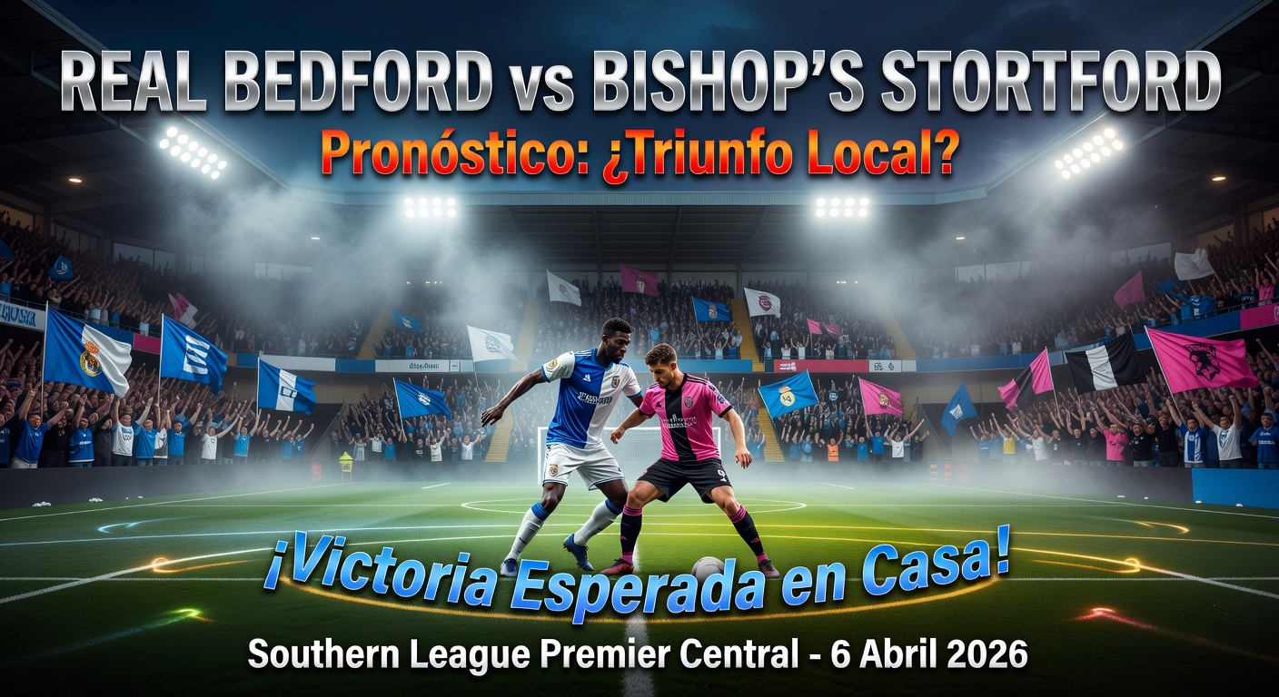 Real Bedford vs Bishop's Stortford Pronóstico / Prediction