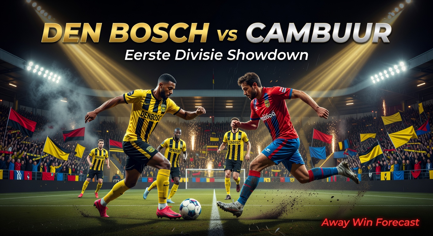 Den Bosch vs Cambuur Pronóstico / Prediction