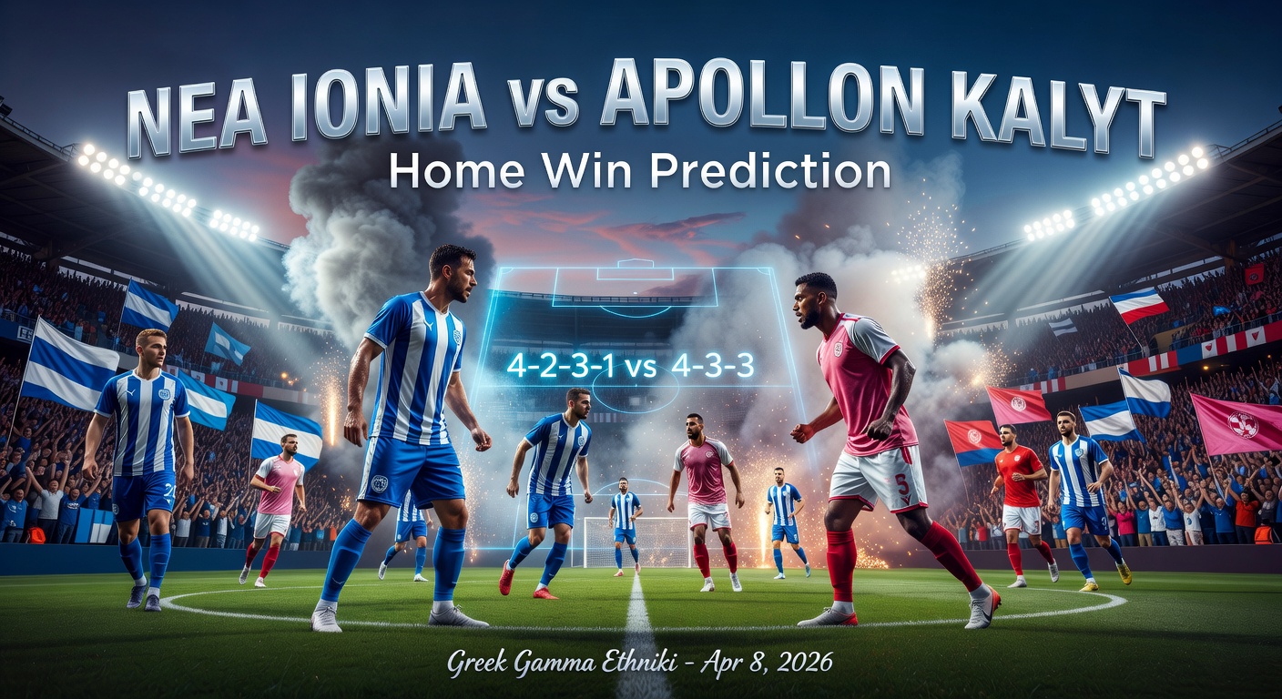 Nea Ionia vs Apollon Kalyt. Pronóstico / Prediction