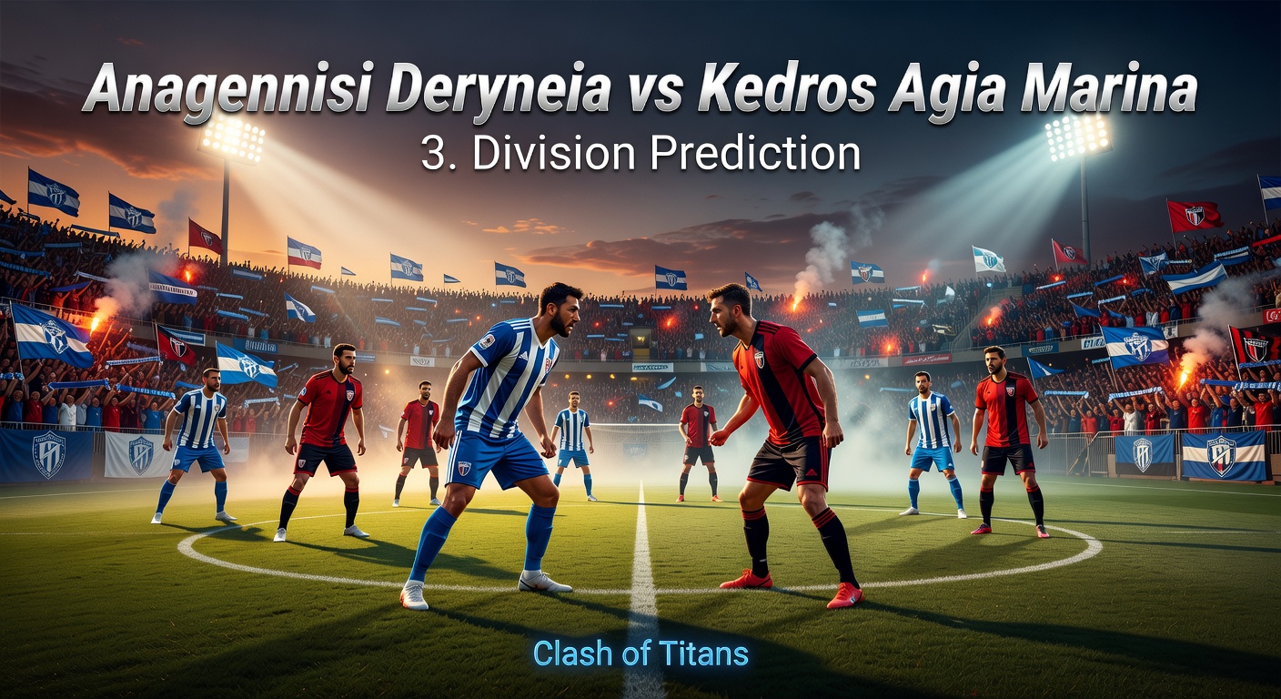 Anagennisi Deryneia vs Kedros Agia Marina Pronóstico / Prediction