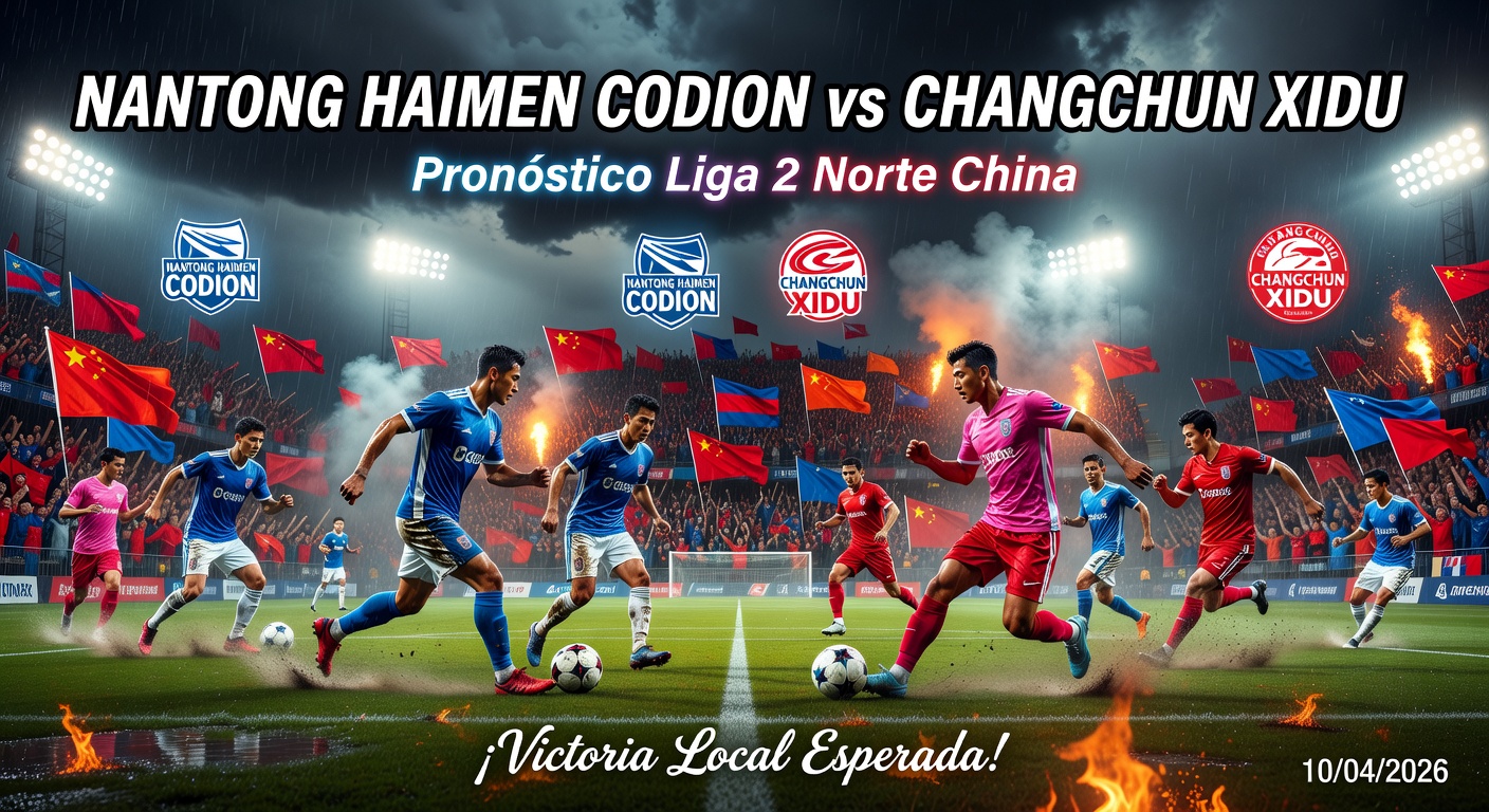 Nantong Haimen Codion vs Changchun Xidu Pronóstico / Prediction