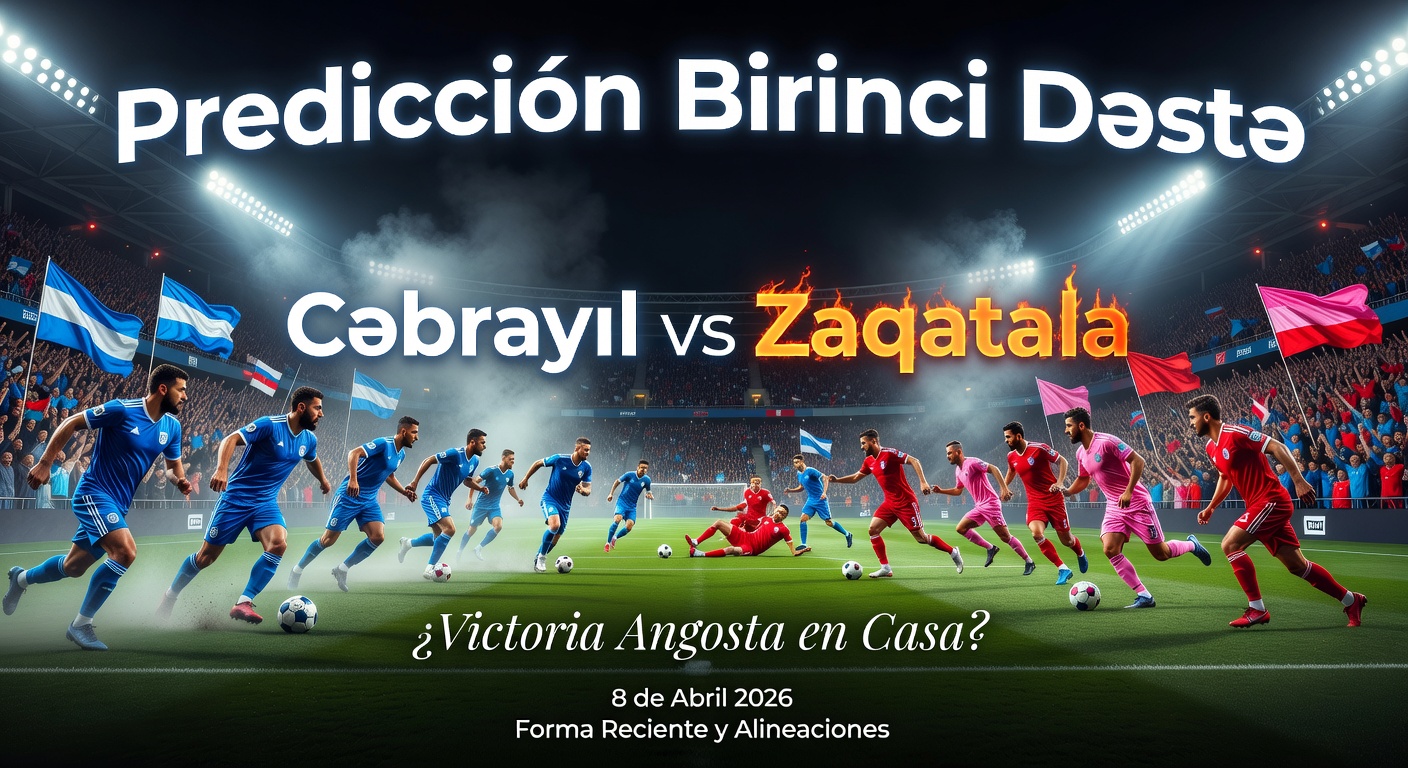 Cəbrayıl vs Zaqatala Pronóstico / Prediction
