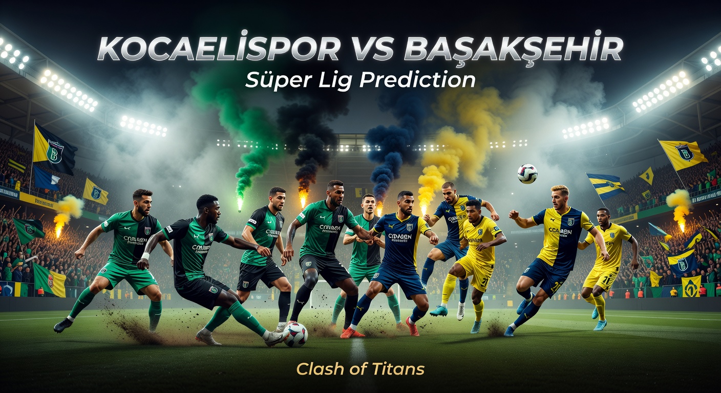 Kocaelispor vs Başakşehir Pronóstico / Prediction