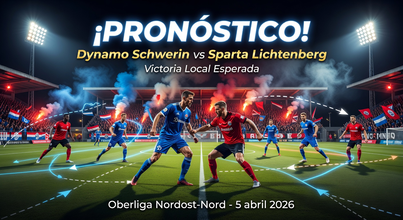 Dynamo Schwerin vs Sparta Lichtenberg Pronóstico / Prediction