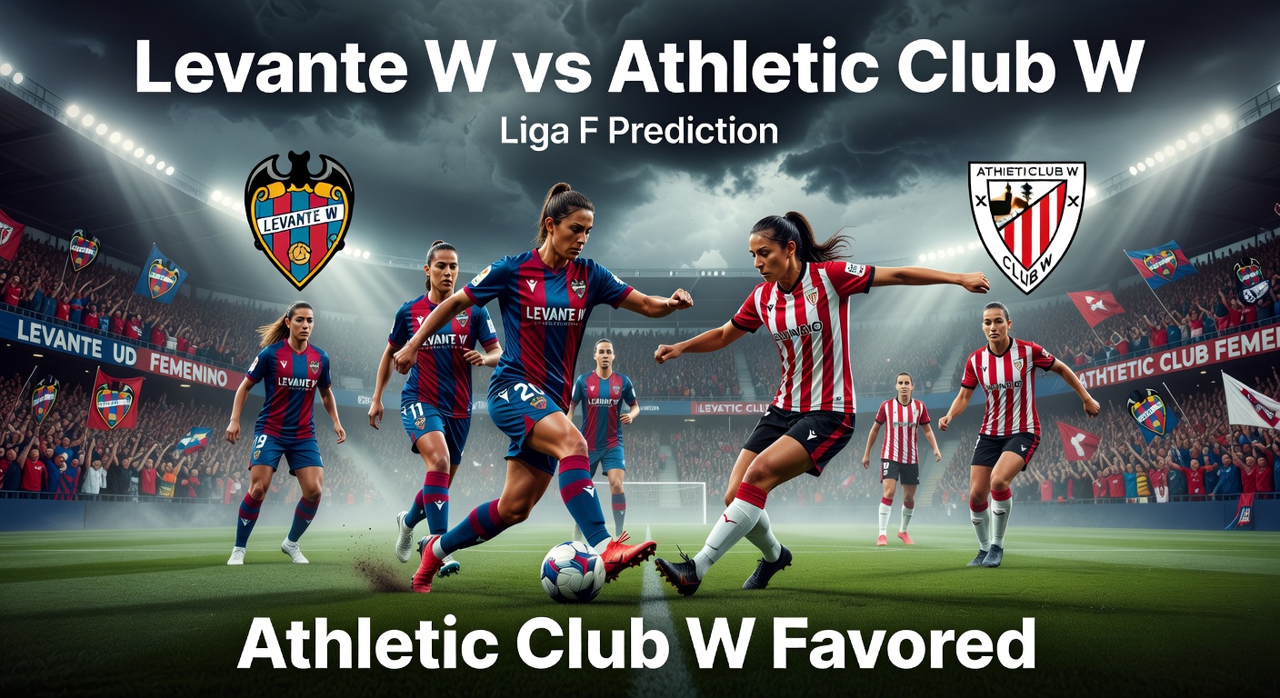 Levante W vs Athletic Club W Pronóstico / Prediction