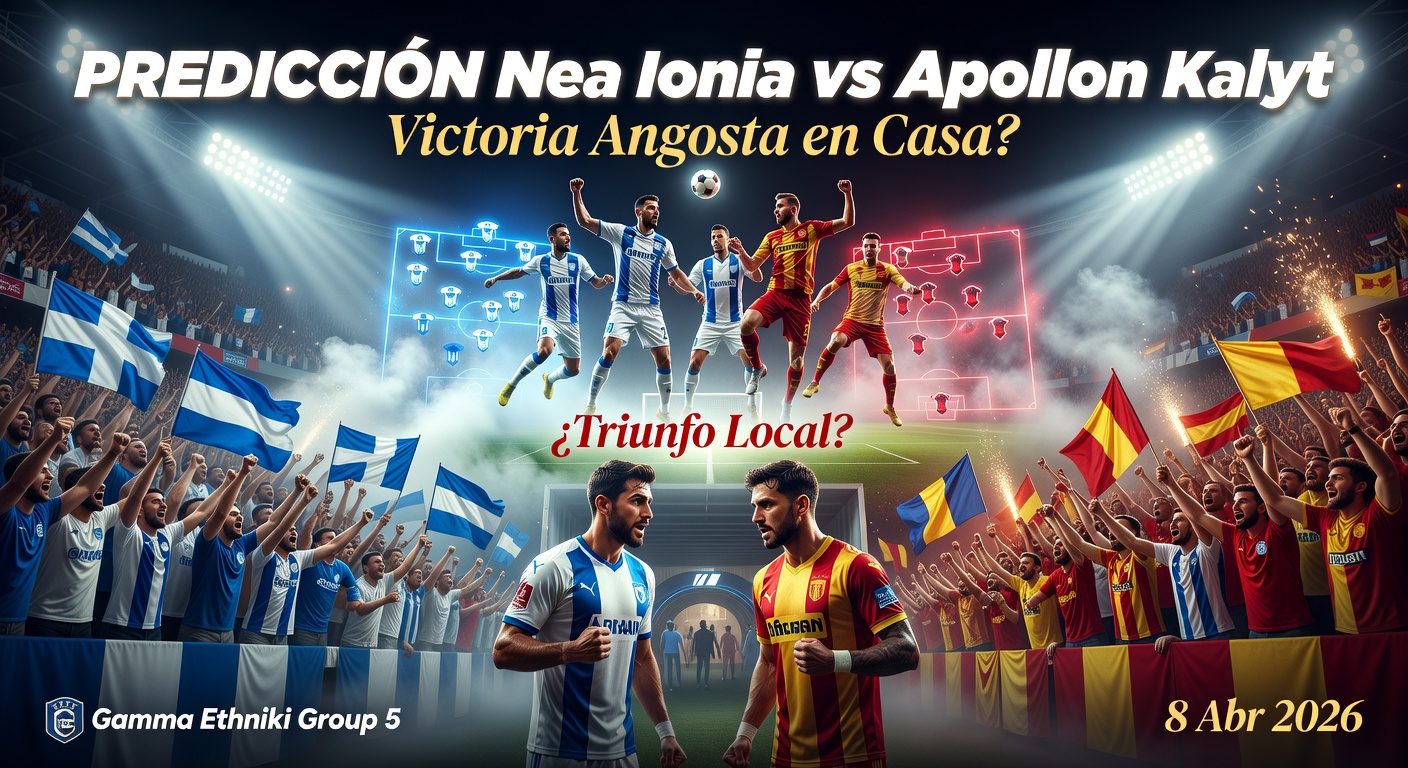 Nea Ionia vs Apollon Kalyt. Pronóstico / Prediction