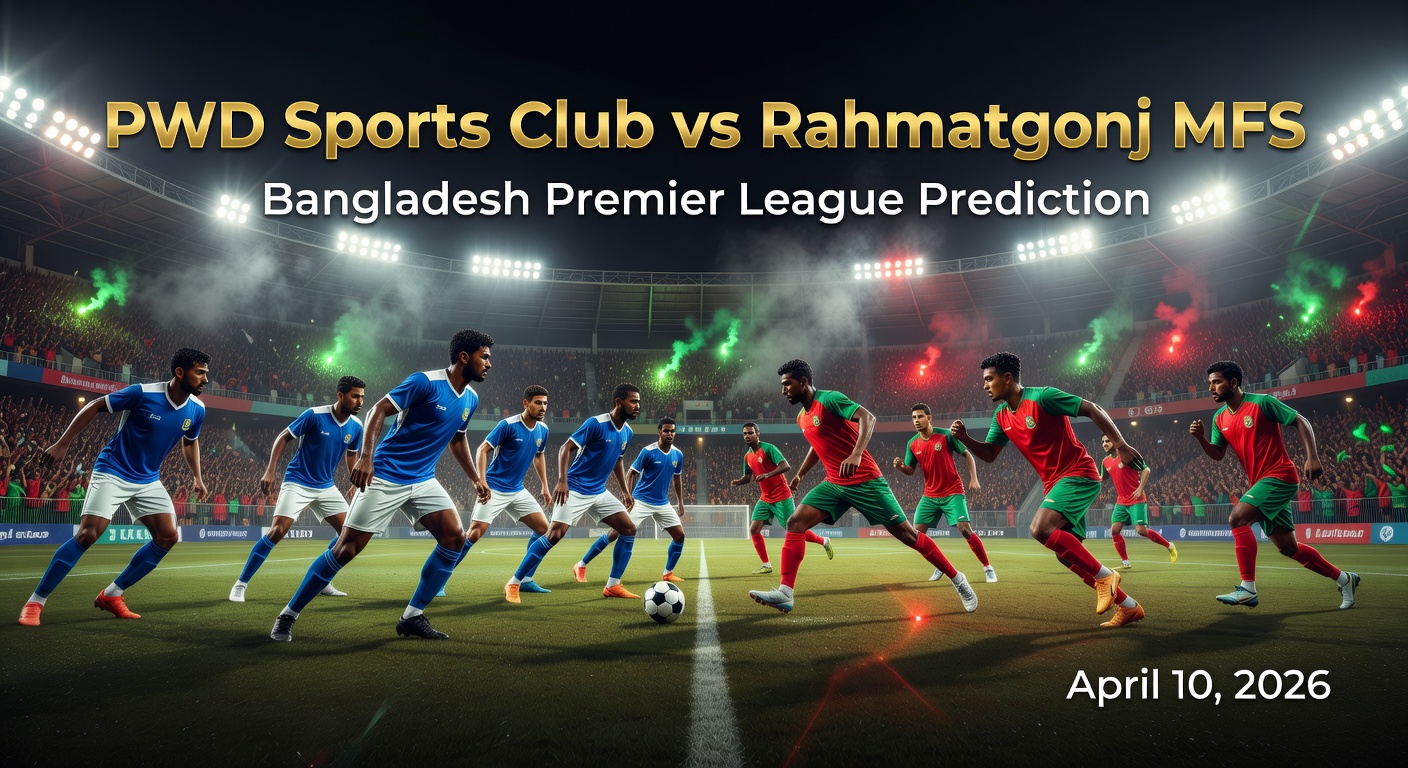 PWD Sports Club vs Rahmatgonj MFS Pronóstico / Prediction