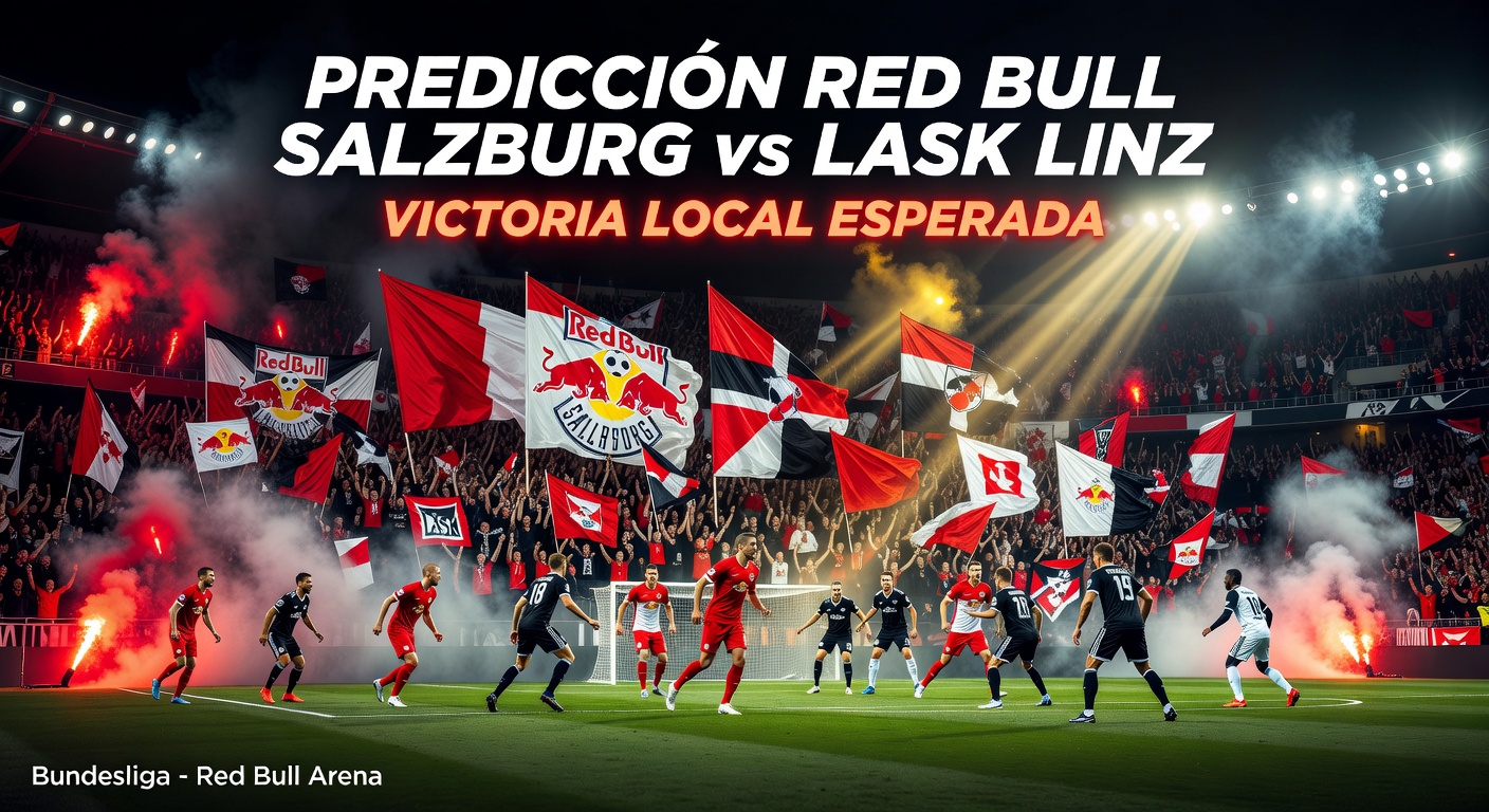 Red Bull Salzburg vs Lask Linz Pronóstico / Prediction