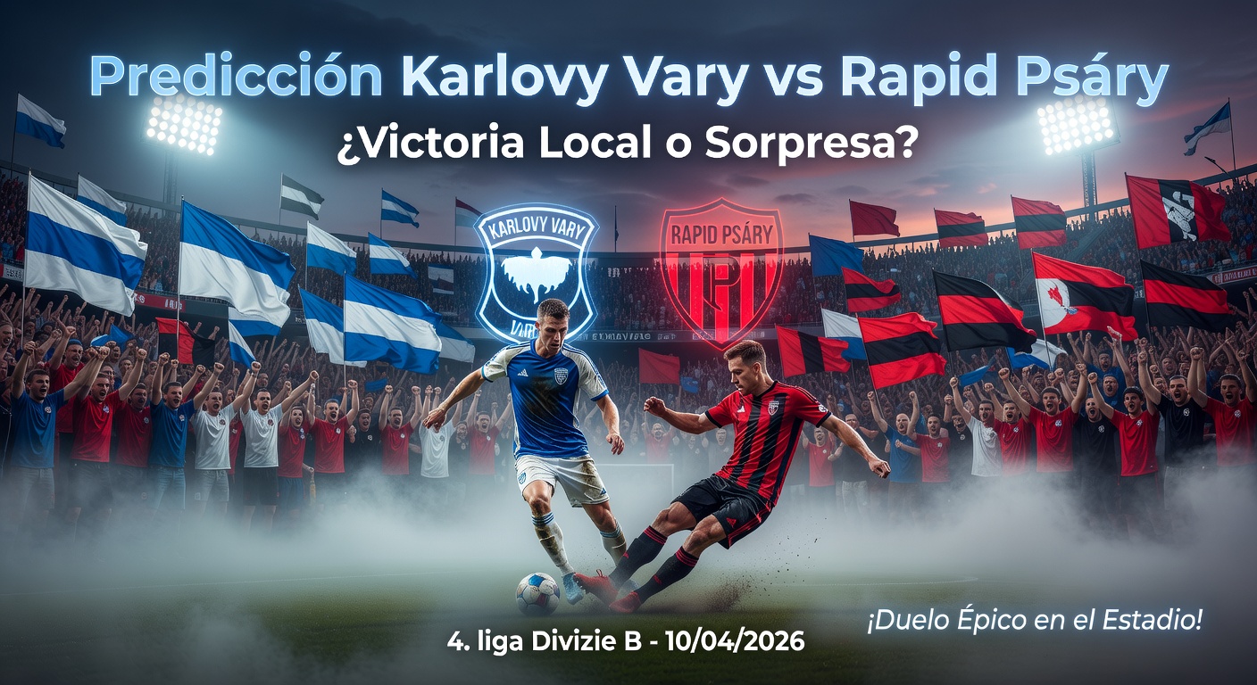 Karlovy Vary vs Rapid Psáry Pronóstico / Prediction
