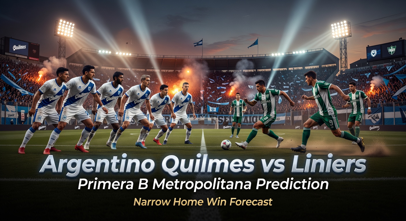 Argentino Quilmes vs Liniers Pronóstico / Prediction