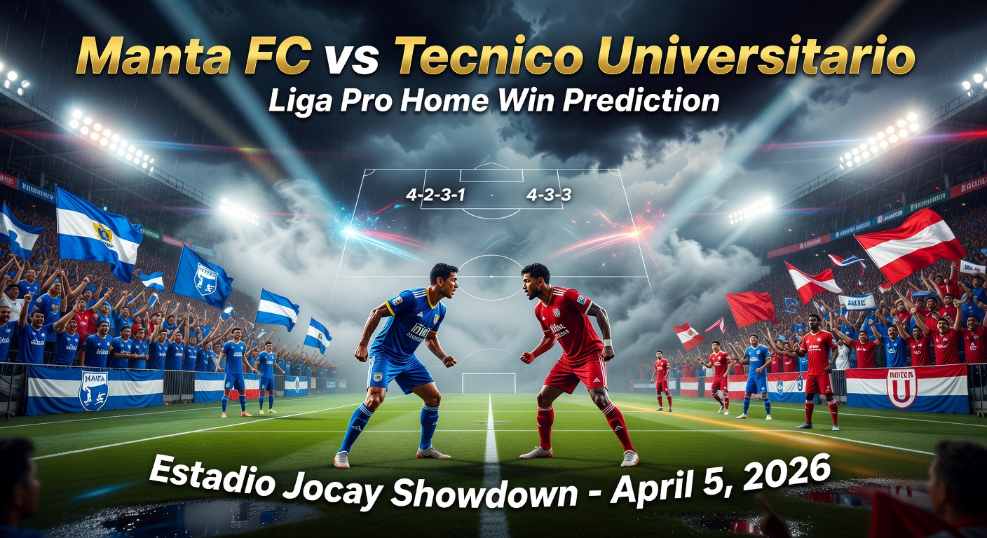 Manta FC vs Tecnico Universitario Pronóstico / Prediction