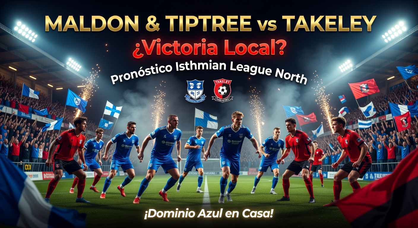 Maldon & Tiptree vs Takeley Pronóstico / Prediction