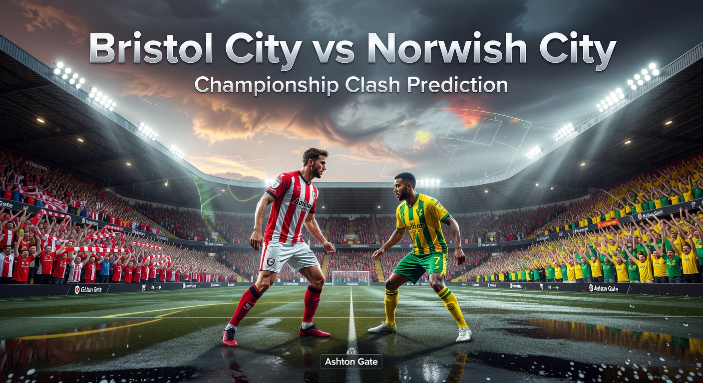 Bristol City vs Norwich Pronóstico / Prediction