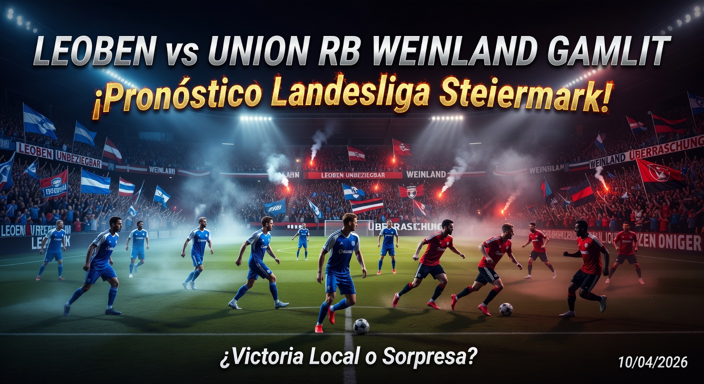 Leoben vs Union RB Weinland Gamlit Pronóstico / Prediction