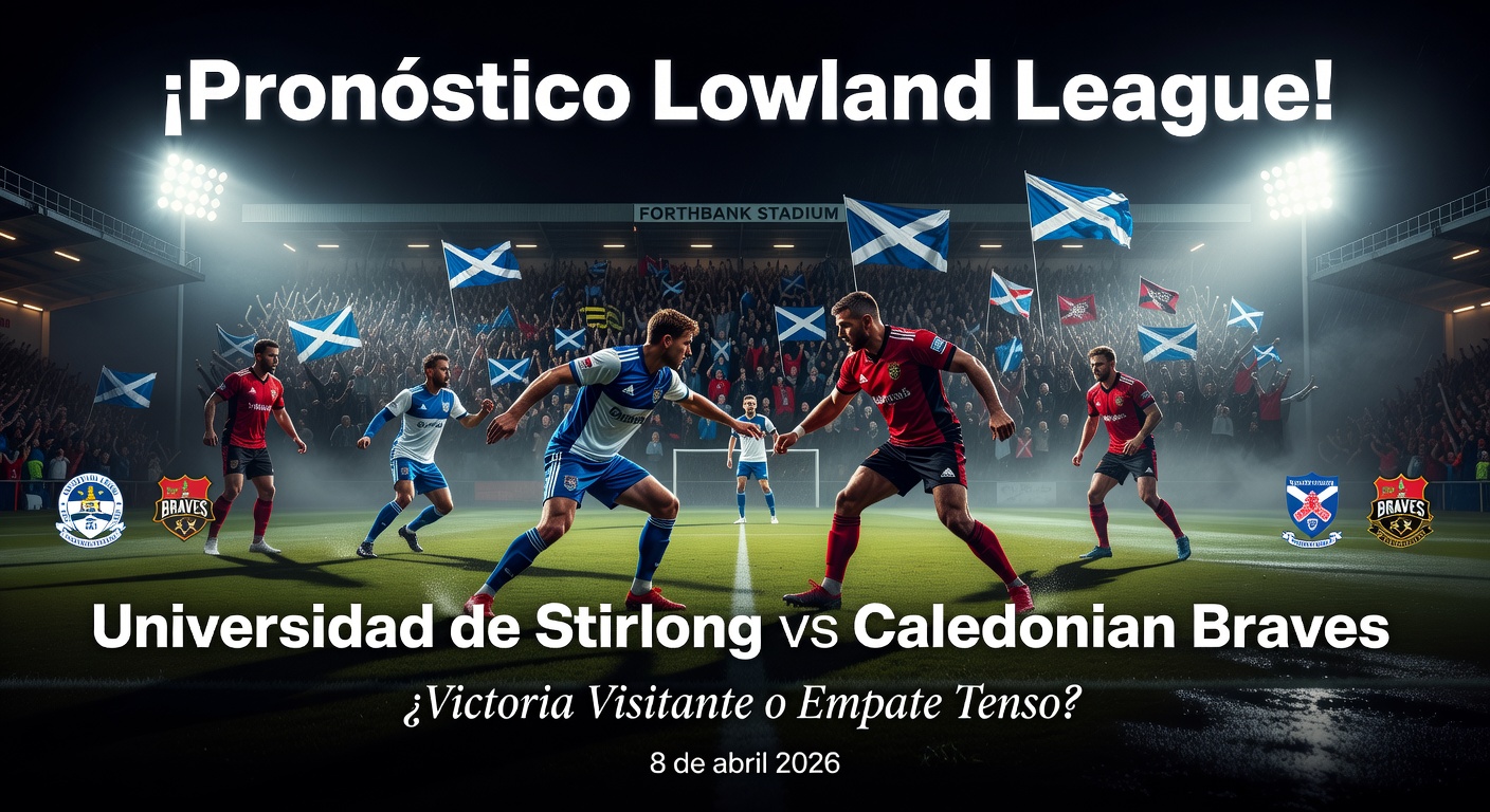 Stirling University vs Caledonian Braves Pronóstico / Prediction