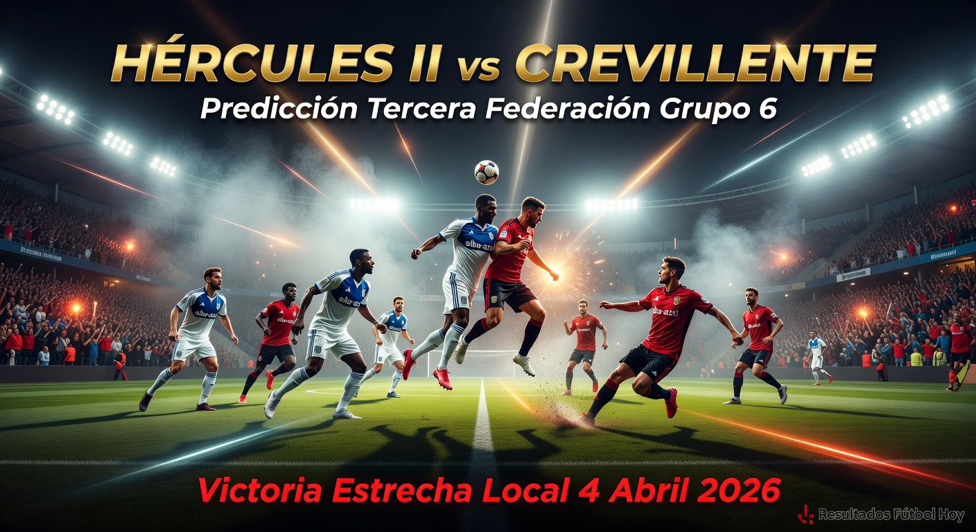 Hércules II vs Crevillente Pronóstico / Prediction