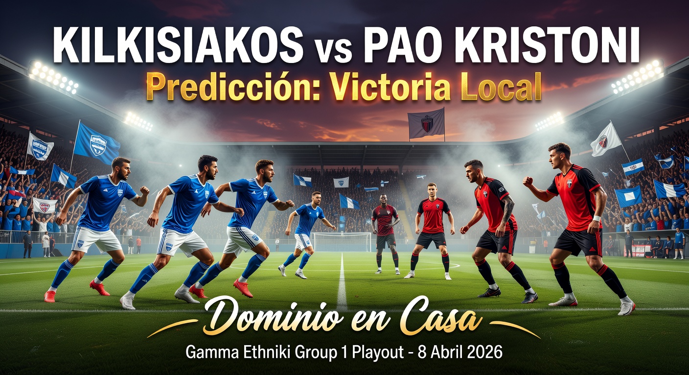 Kilkisiakos vs PAO Kristoni Pronóstico / Prediction