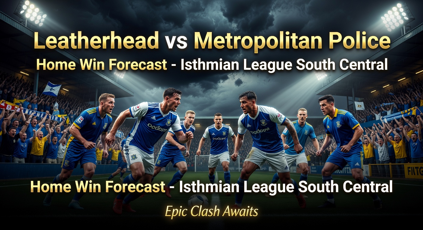 Leatherhead vs Metropolitan Police Pronóstico / Prediction